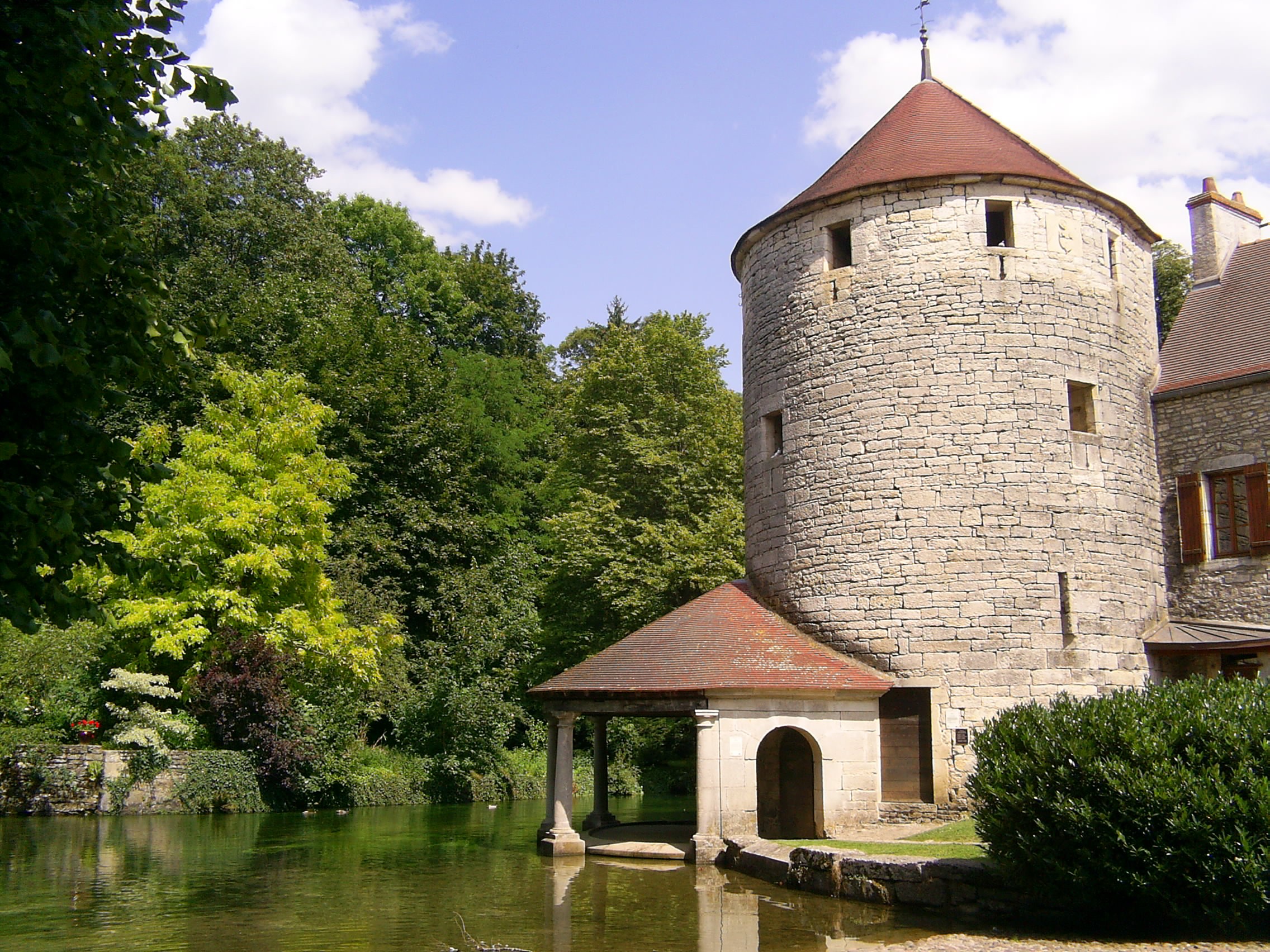 Le lavoir des sœurs à Bèze ©A. Le Doussal
