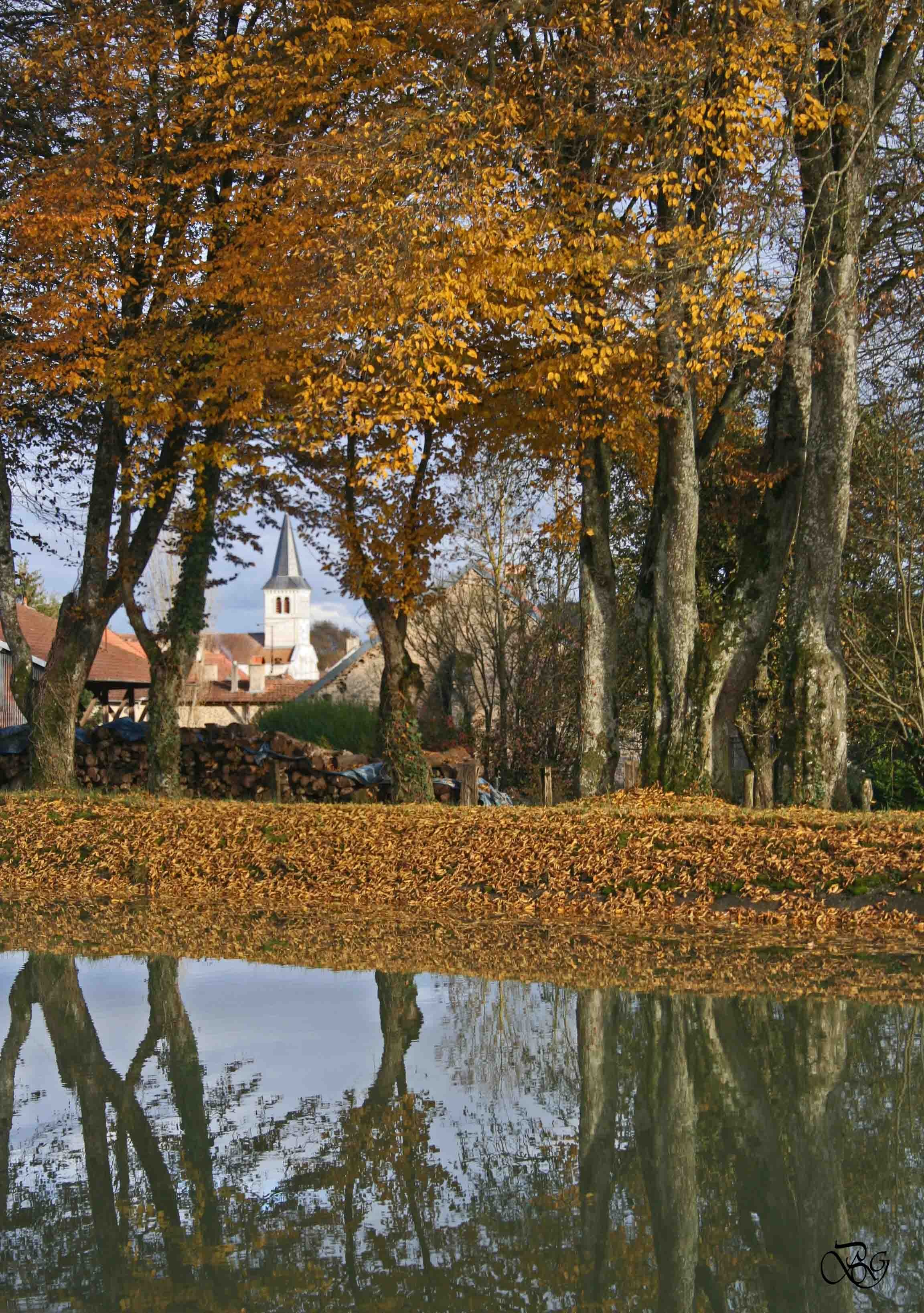 Pouilly-sur-Vingeanne en automne ©G. Berget