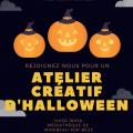 Affiche atelier halloween