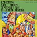 Affiche expo mario chichorro forum sept 2021