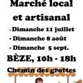 Affiche marches beze juillet aout sept 2021
