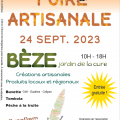 Foire artisanale de Bèze