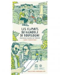 Une carte climats du vignoble de bourgogne 540x678